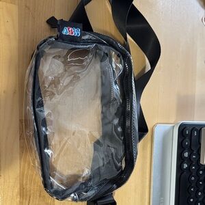 Dutch Bros A Better World Clear Crossbody Bag